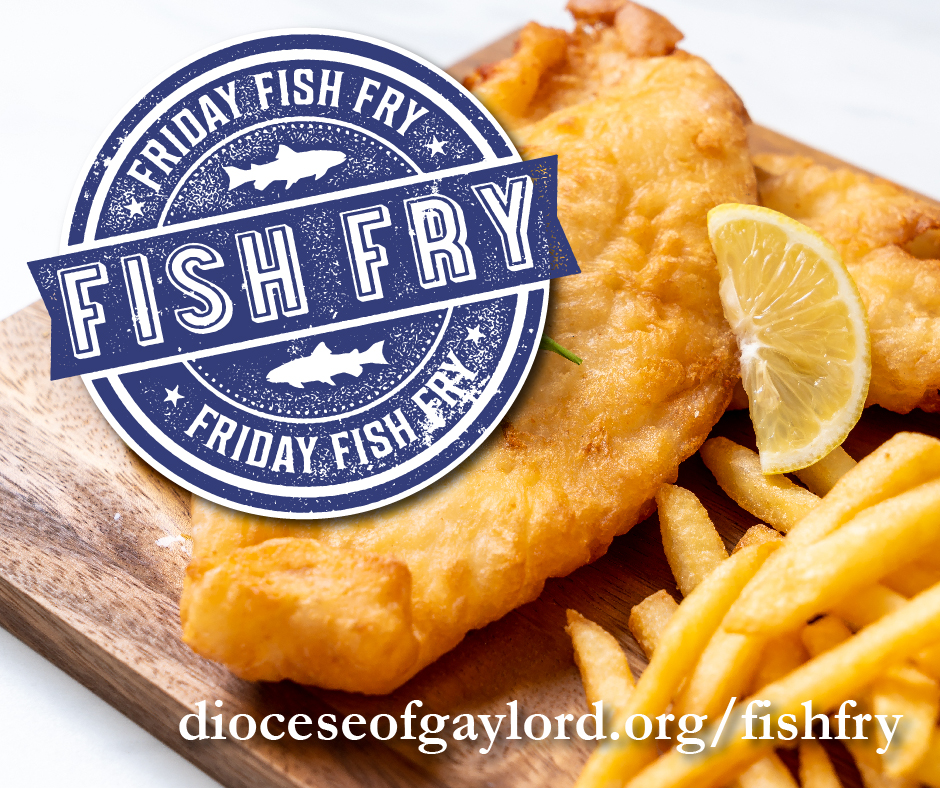 Diocese of Gaylord 2024 fish fry friday color